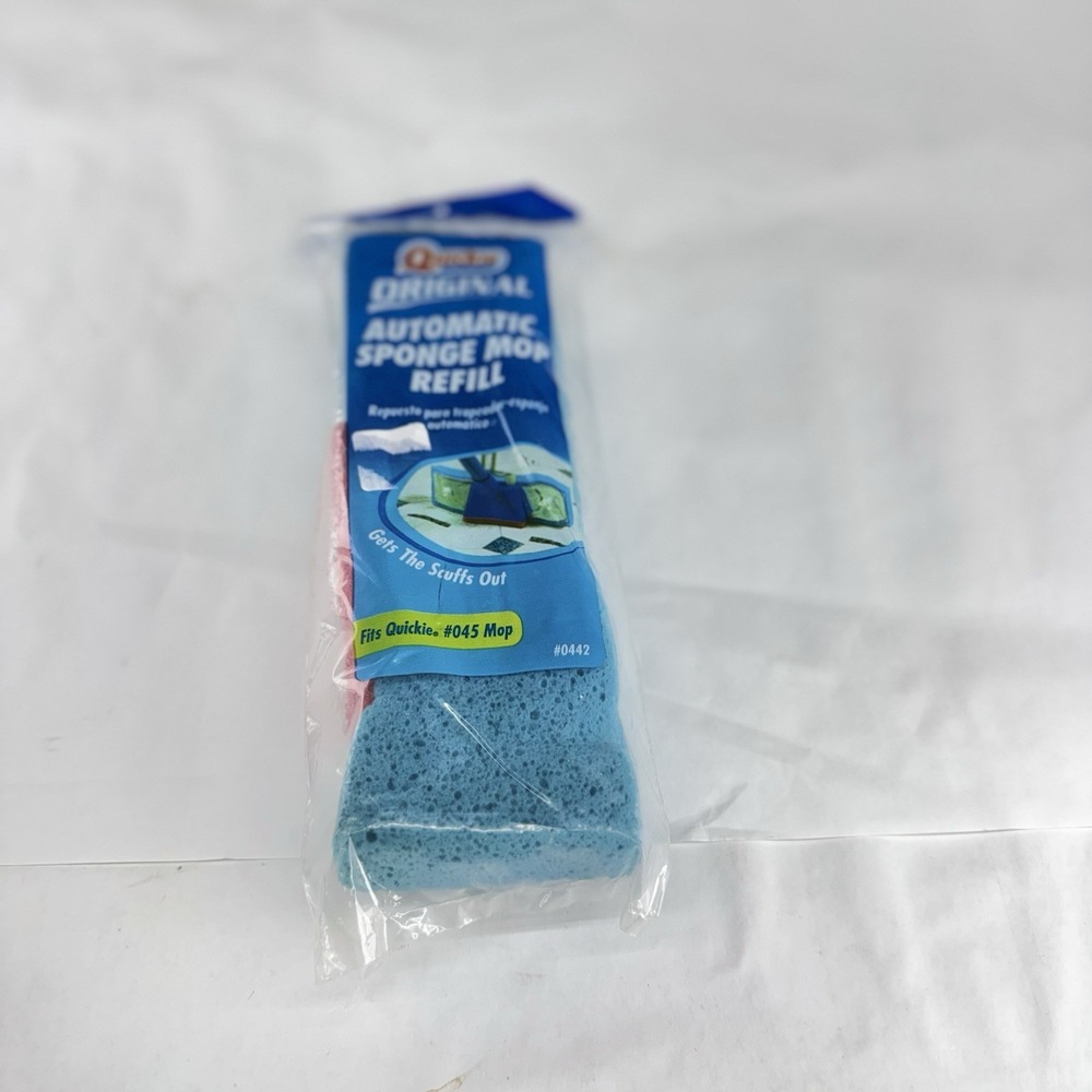 Quickie Clean Squeeze Sponge Mop Refill Type S (0442) Fits Mop #045 2007